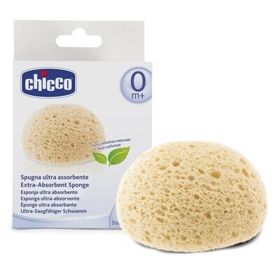 Esponja Ultra Absorbente Fibra Natural 0M+ da Chicco