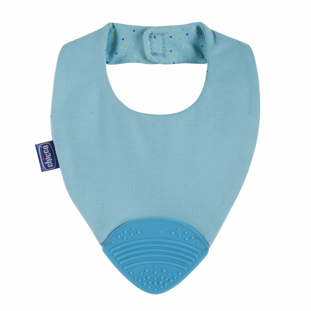 Chicco | Babete com Mordedor Azul 2M+
