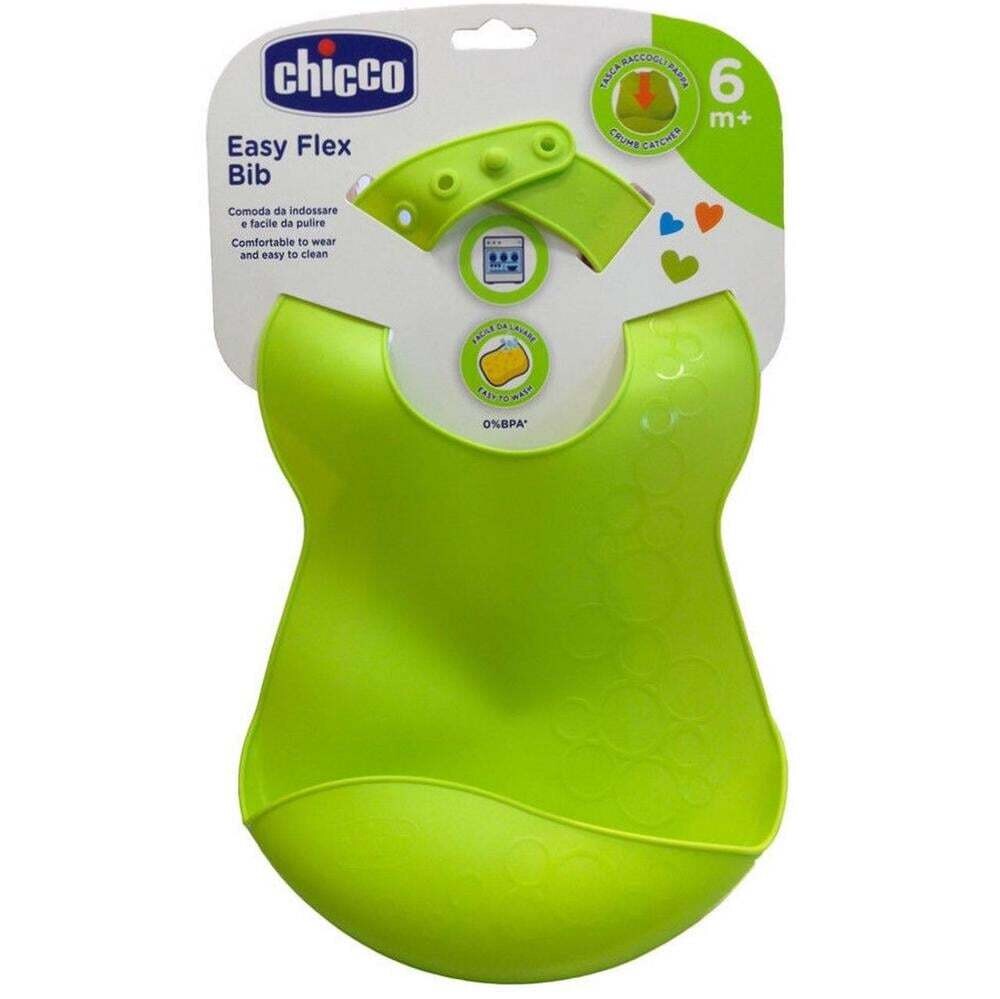 Chicco | Babete Easy Flex Bib 6Μ+ - Verde