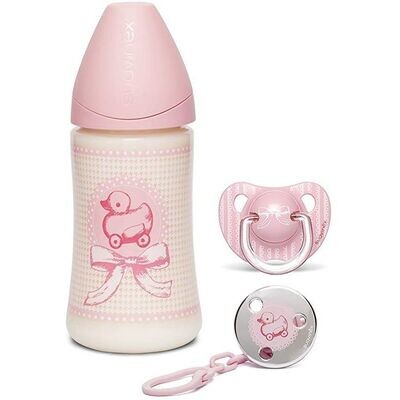 Suavinex | Conjunto de nascimento Rosa 0-6m