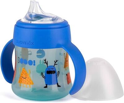 Suavinex | Biberão de Aprendizagem First +4m 150ml Azul