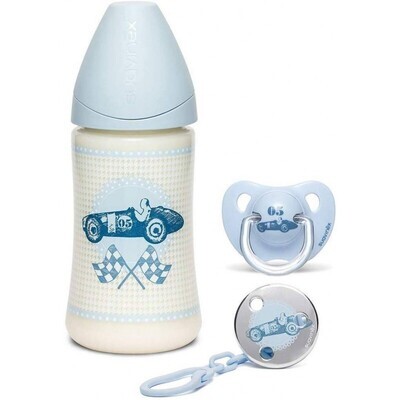 Suavinex | Conjunto de nascimento Azul 0-6m