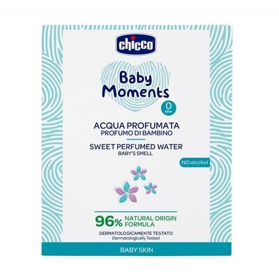Chicco | Baby Moments Água Perfumada Pele Delicada 0m+ 100ml