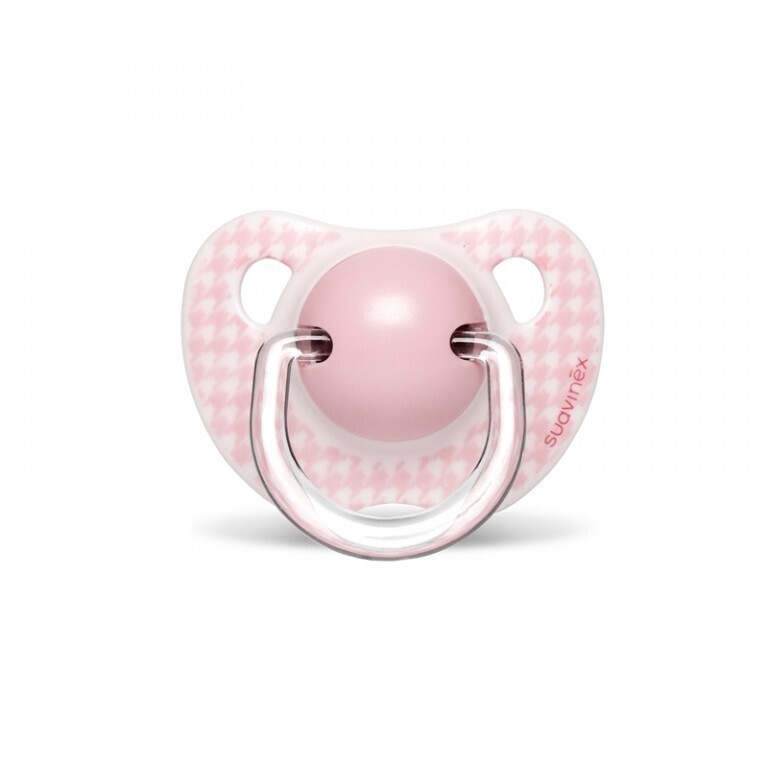 Suavinex | Chupeta Silicone Anatómica Evolution Rosa 0-6m