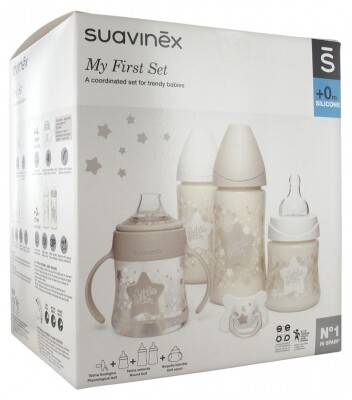 Suavinex | Conjunto De Recém-Nascido My Essentials Estrela Branco