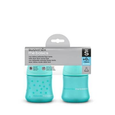 Suavinex | The Basics Pack 2 Bibeões 150ml 0m+ Cor/Div