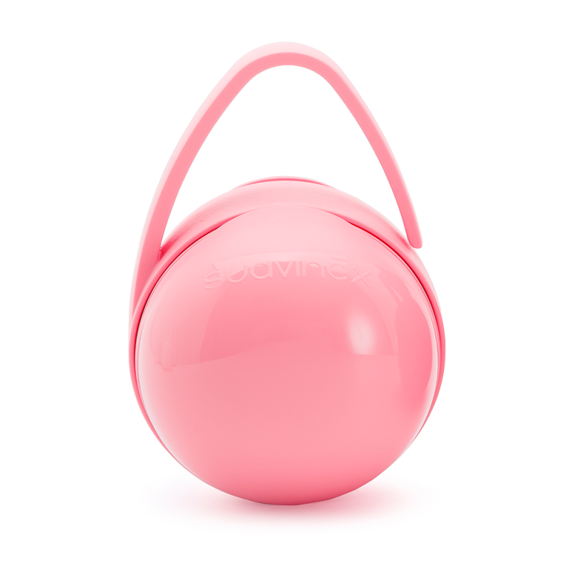 Suavinex | Caixa de chupeta Duo - Rosa