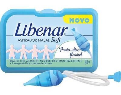 Libenar | Baby Soft Aspirador Nasal + 5 Recargas