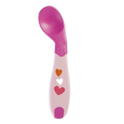 Chicco | Minha Primeira Colher Rosa 8M+