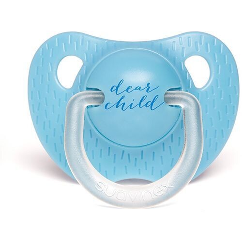 Suavinex | Chupeta Silicone Anatómica Evolution Dear Child +18M Azul