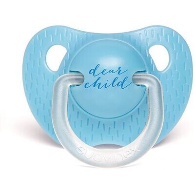 Suavinex | Chupeta Silicone Anatómica Evolution Dear Child 6-18M Azul
