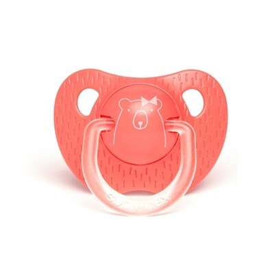 Suavinex | Chupeta Silicone Anatómica Evolution Urso +18m Rosa