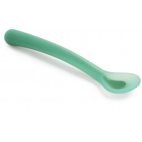 Suavinex | Colher Silicone Booo +4M Verde