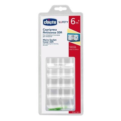 Chicco | Protetor de Tomada 10 Und