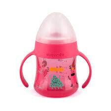 Suavinex | Biberao c/Asa +4M Boo 150ml Rosa
