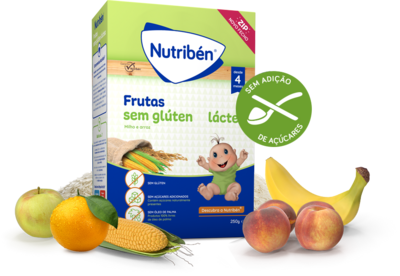 Nutriben | Papa Frutas Láctea 250 g