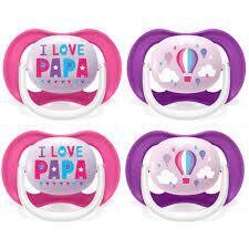 Avent | Chupeta Ortho 6-18M Girl