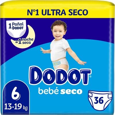 Dodot Bebé Seco: Noites tranquilas e pele protegida.