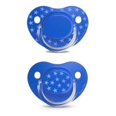 Suavinex | Chupeta Anat Silicone Basico 2UN  0-6M Cores/Dv
