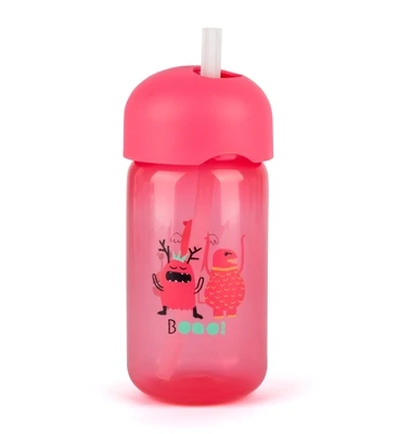 Suavinex | Garrafa de Palha Boo Rosa 340ML