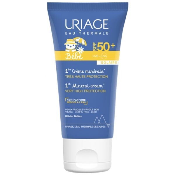 Uriage Bebé | Bebe 1º Creme Mineral Spf50+ 50ml