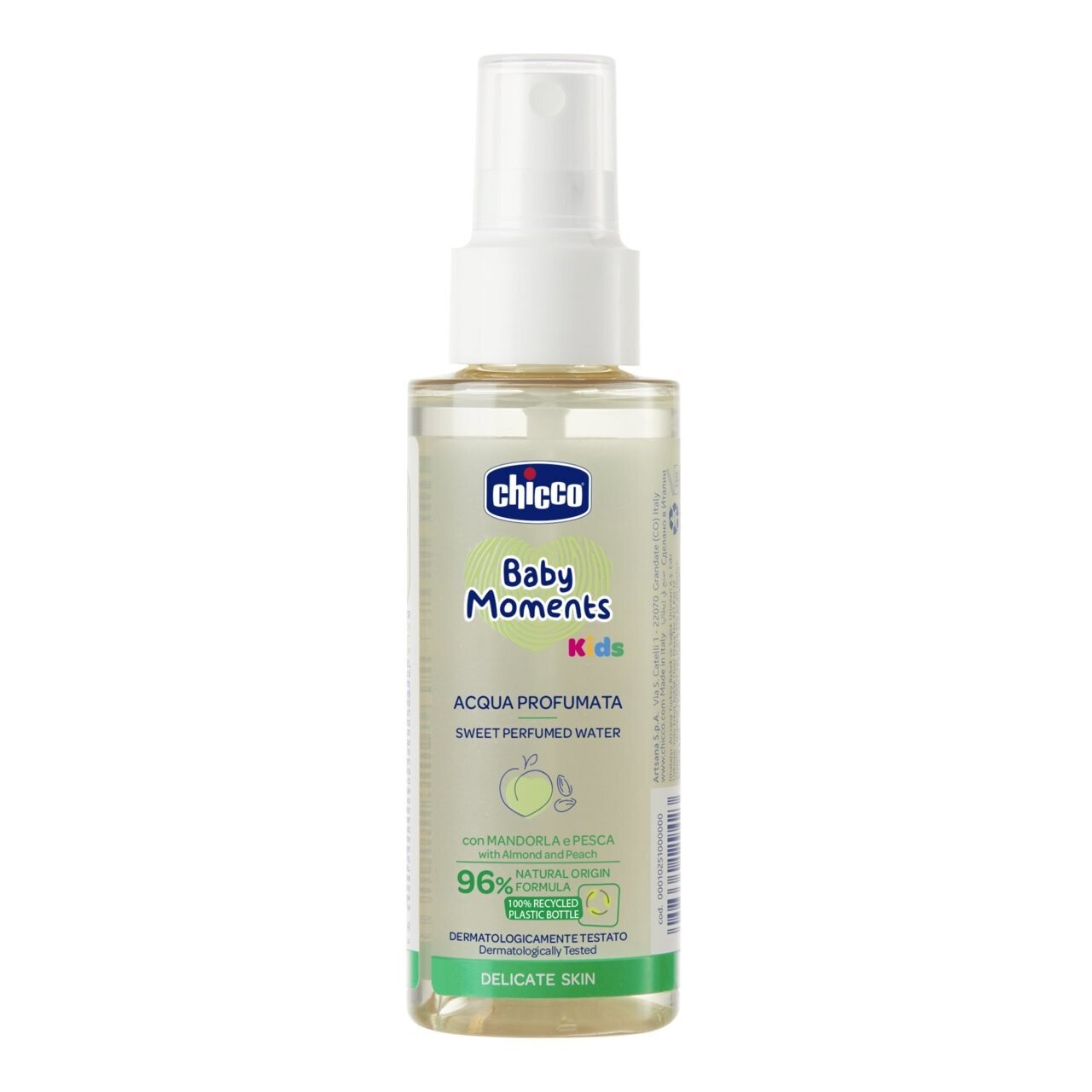 Chicco | Baby Moments Água Perfumada Infantil 0m+ 100ml