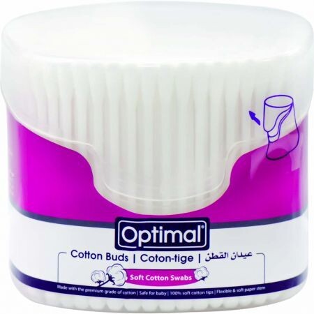 Opitmal | Cotonetes de Algodão 300 Un