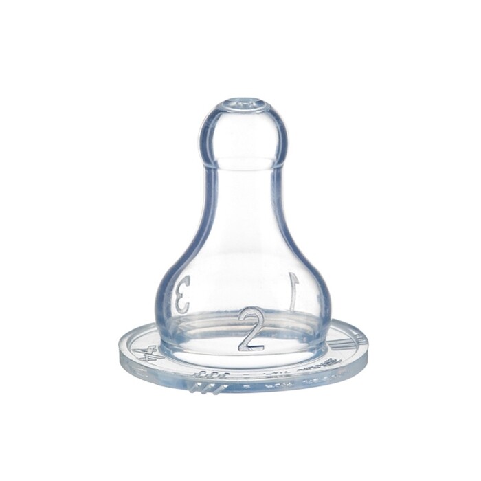 Tetina de Silicone Bébé Confort Tamanho 2 - 3 Velocidades, Fluxo Médio a Rápido