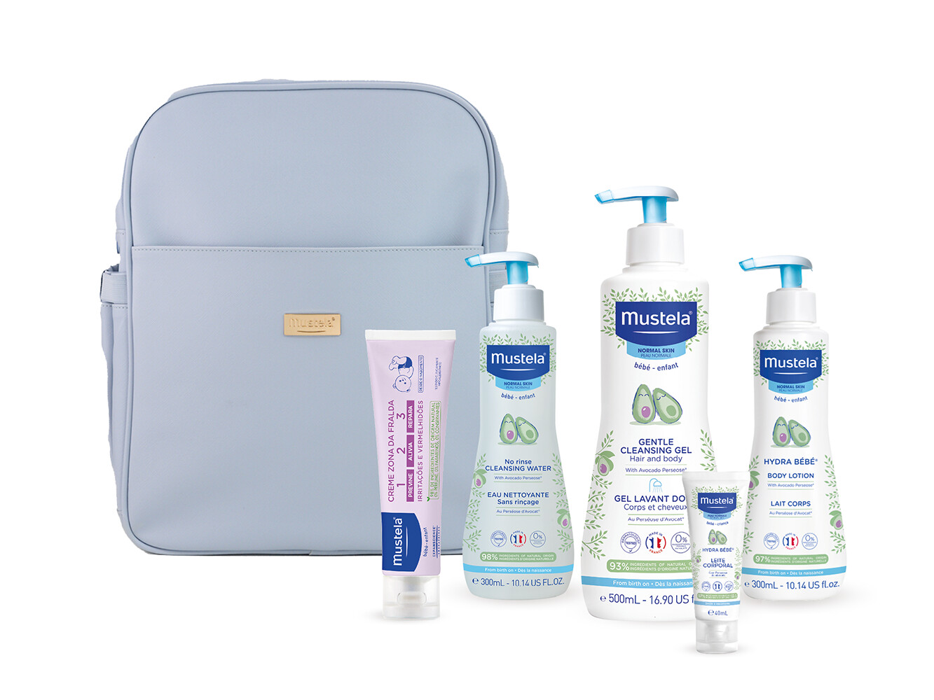 Mustela | Mochila de Maternidade Azul Claro