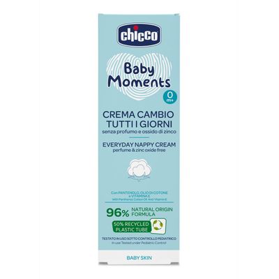 Chicco | Creme Muda Fraldas Diário Baby Moments 0+M - 100ml