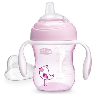 Chicco | Copo de Transição Rosa 4M+ 200ml