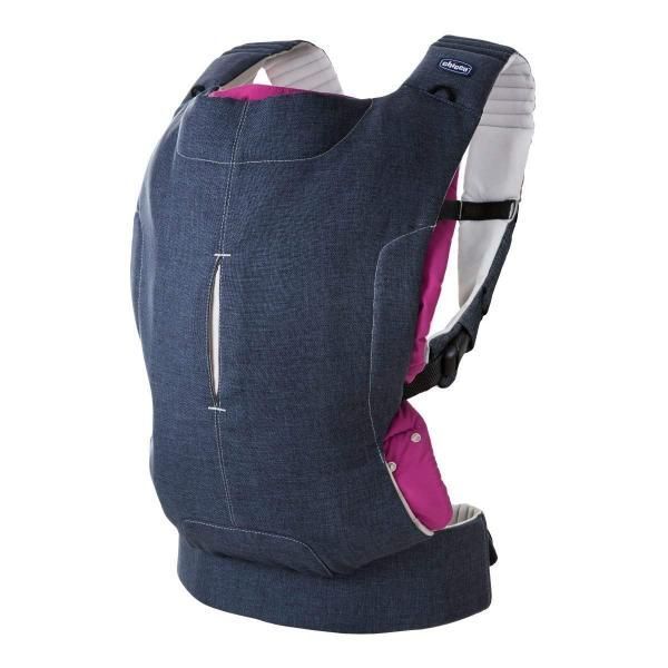 Chicco | Porta-Bebé Myamaki Denim Cyclamen Rosa 0M+