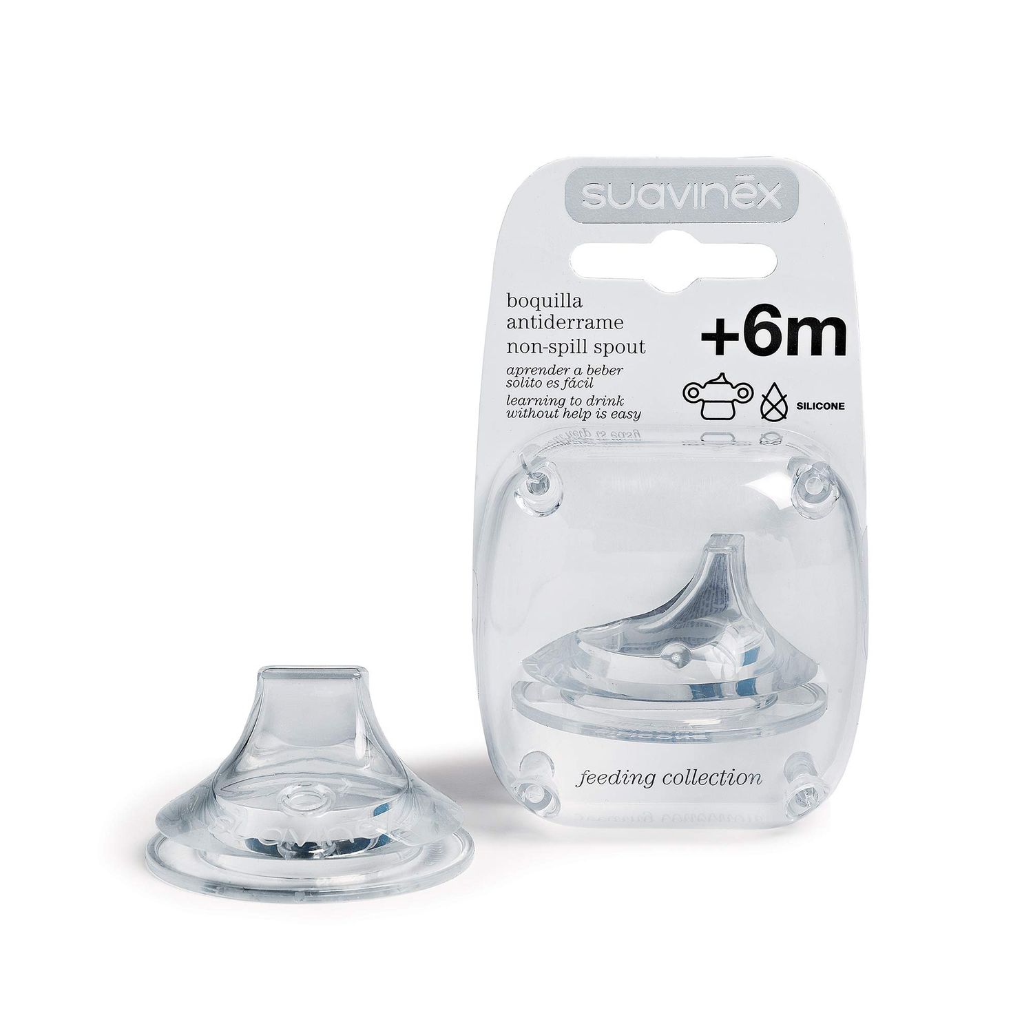 Suavinex Tetina de bico silicone +4m