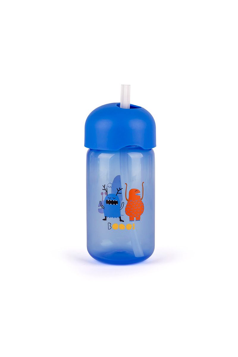 Suavinex | Garrafa de Palha Boo Azul 340ml