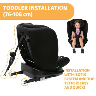 Cadeira Auto Chicco Mokita I-Size: segurança e conforto para crianças a partir de 15 meses.