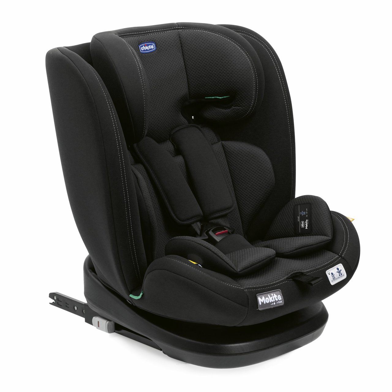 Cadeira Auto Chicco Mokita I-Size: segurança e conforto para crianças a partir de 15 meses.
