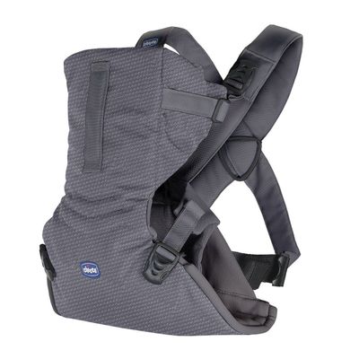 Porta-bebê ergonômico Chicco EasyFit Cinza Lua.