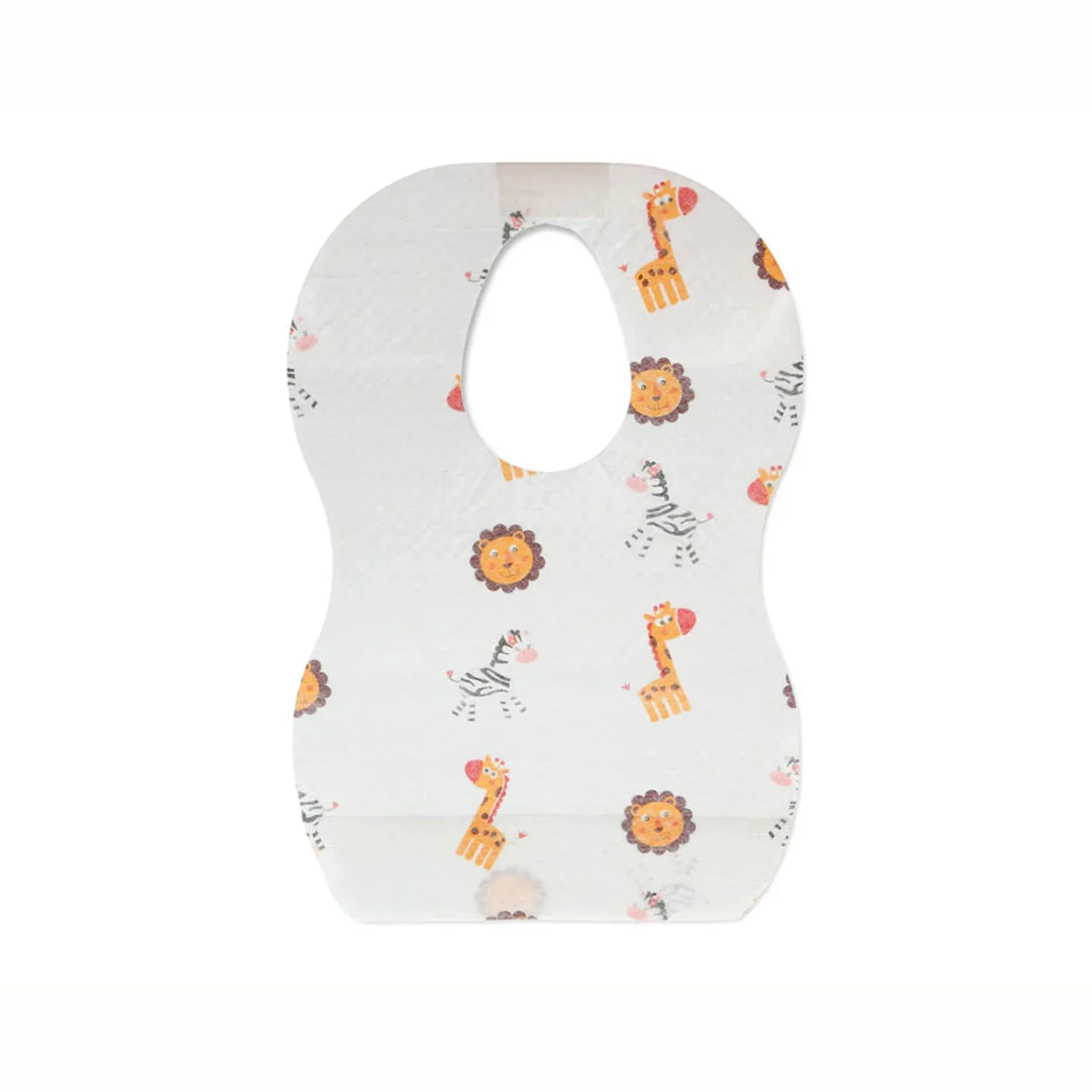 Pacote de babadores descartáveis Kiokids, ideais para a hora da papinha.