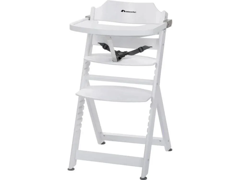 Cadeira de alimentação evolutiva Timba White Gray.