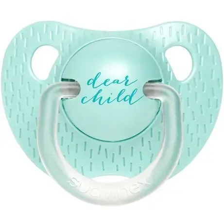 Chupeta Suavinex Silicone Anatómica Evolution Dear Child 0-6M Verde