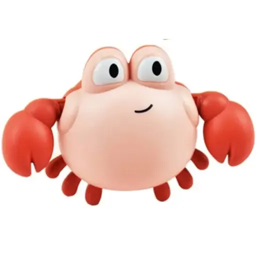 Brinquedo de banho caranguejo Kiokids, diversão aquática para bebês