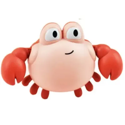 Brinquedo de banho caranguejo Kiokids, diversão aquática para bebês