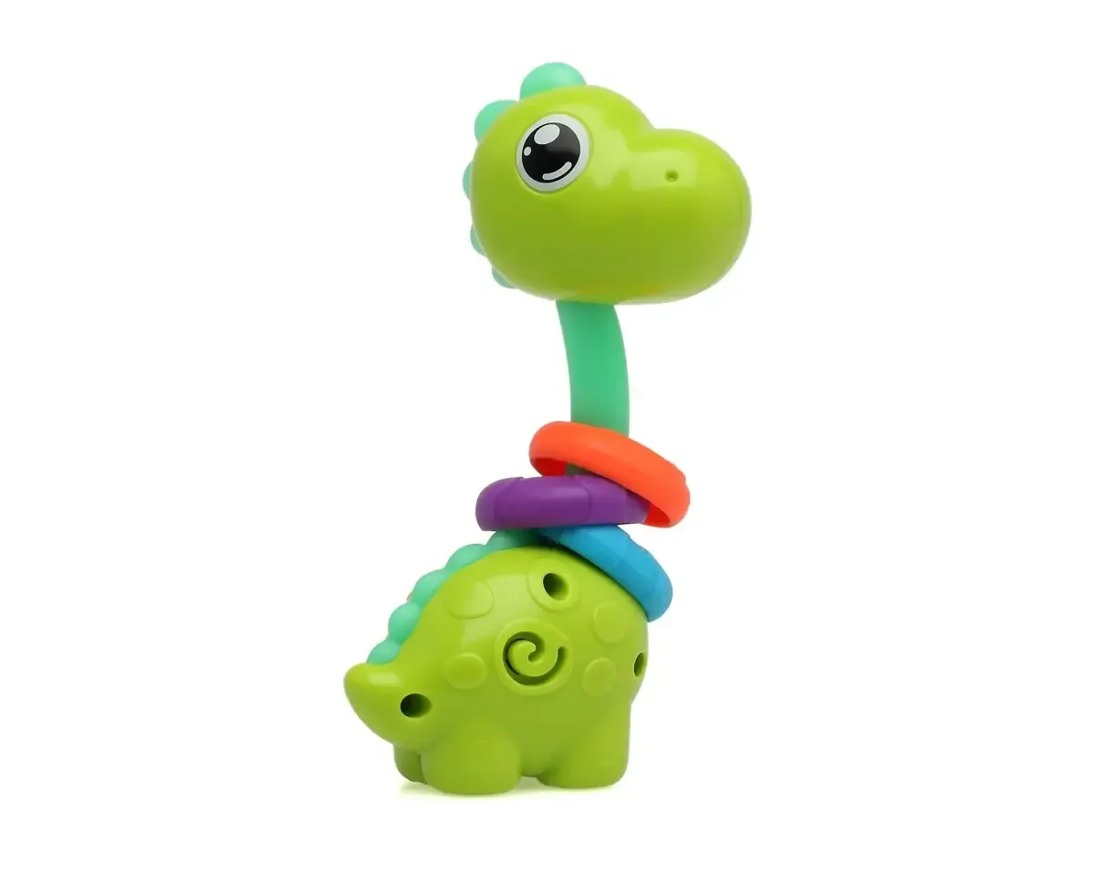 Kiokids | Mordedor Musical Dinossauro Verde 3m+
