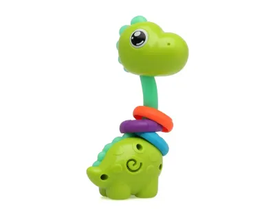 Kiokids | Mordedor Musical Dinossauro Verde 3m+