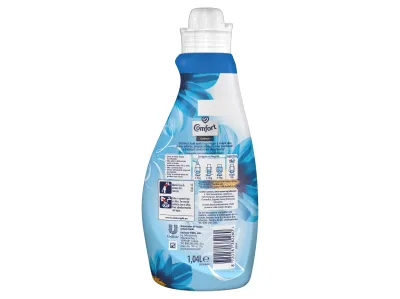 Amaciador Comfort Essência Azul: Suavidade e frescor duradouro para as suas roupas.