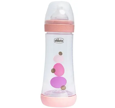 Chicco | Biberão Perfect 5 4M+ 300ml Rosa