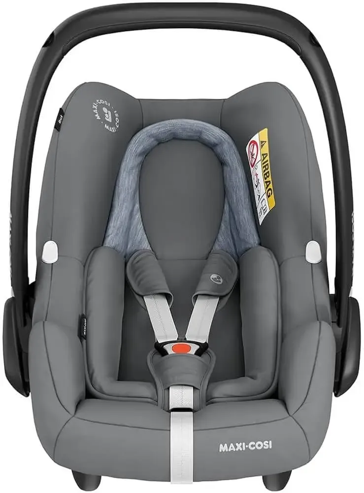 Cadeira Auto Maxi-Cosi Rock Essential para bebés, com capota e sistema ISOFIX