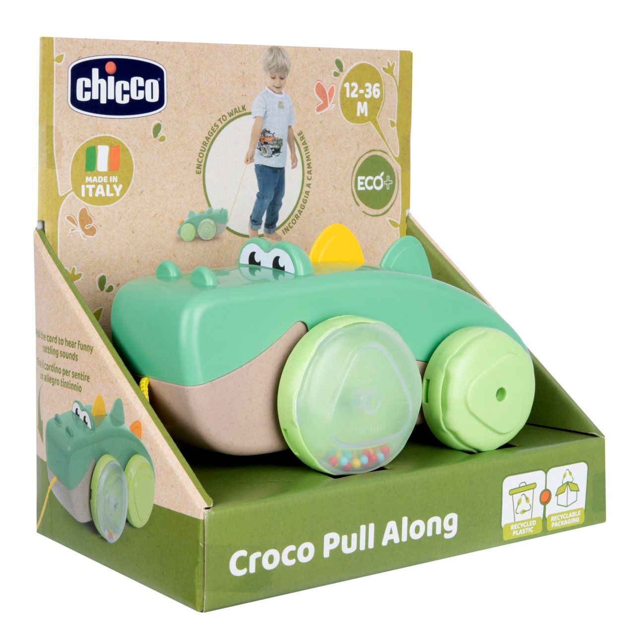 Chicco | Croco Puxa e Anda 10M-36M