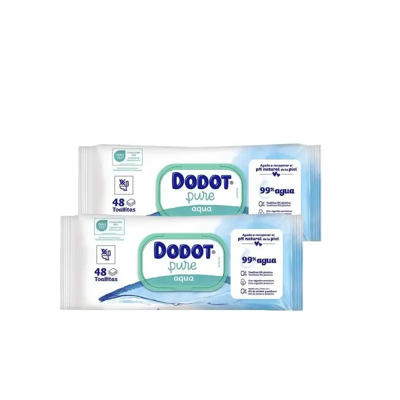 Dodot | Toalhitas Aqua Pure (48 Ud.) 2x1