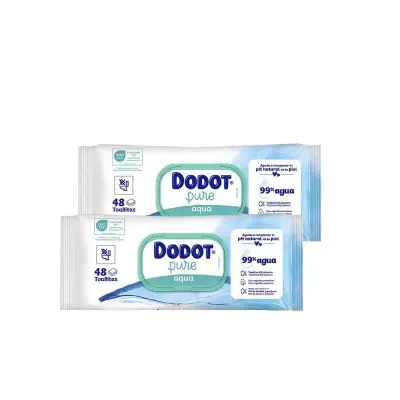 Dodot | Toalhitas Aqua Pure (48 Ud.) 2x1